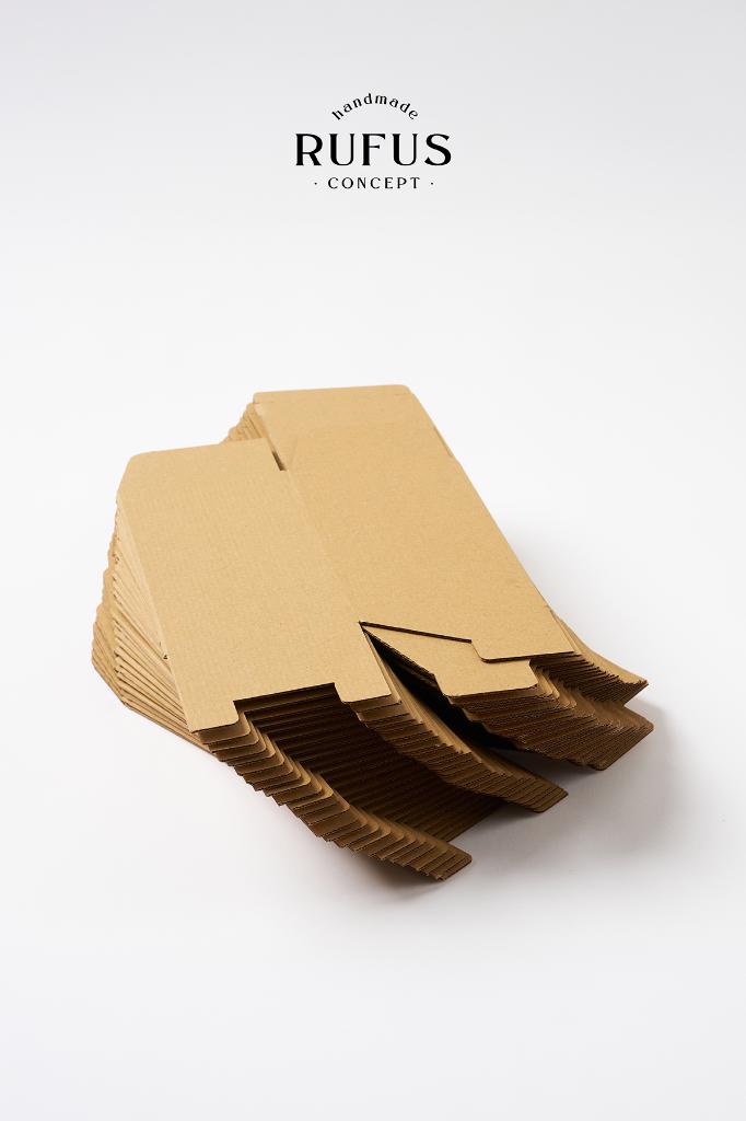 10,5X10,5X18cm Kilitli Kraft Kutu 25 Adet