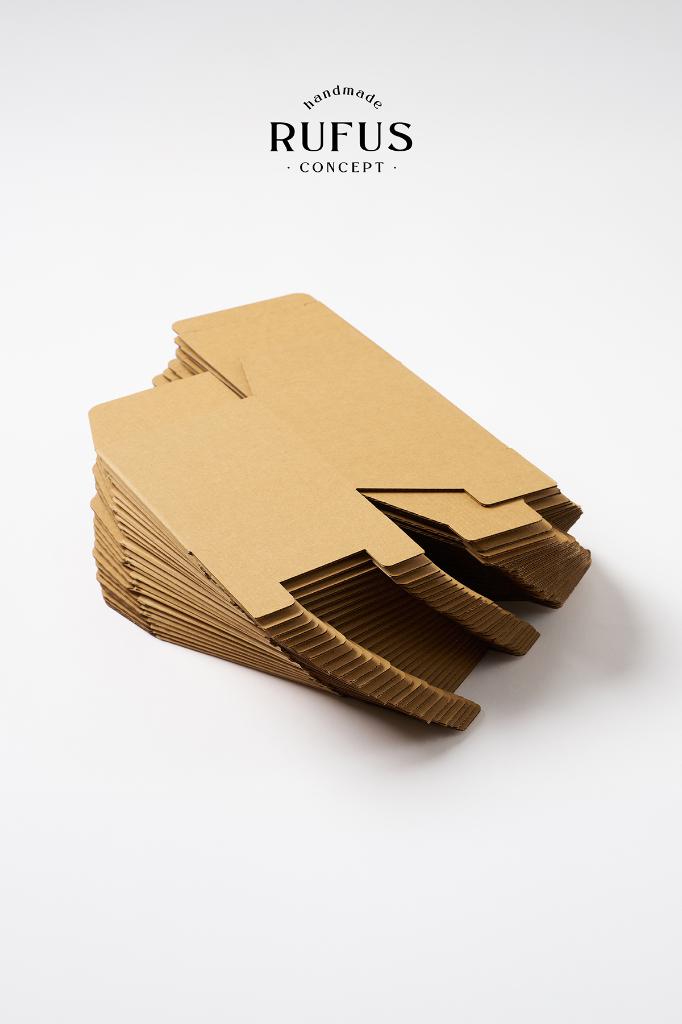 11,5X11,5X14cm Kilitli Kraft Kutu 25 Adet