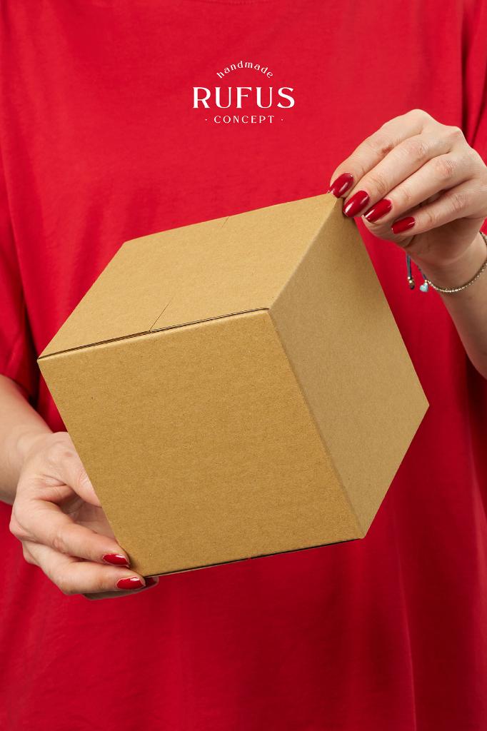 13,5X13,5X13,5cm Kraft Carton 25 pcs