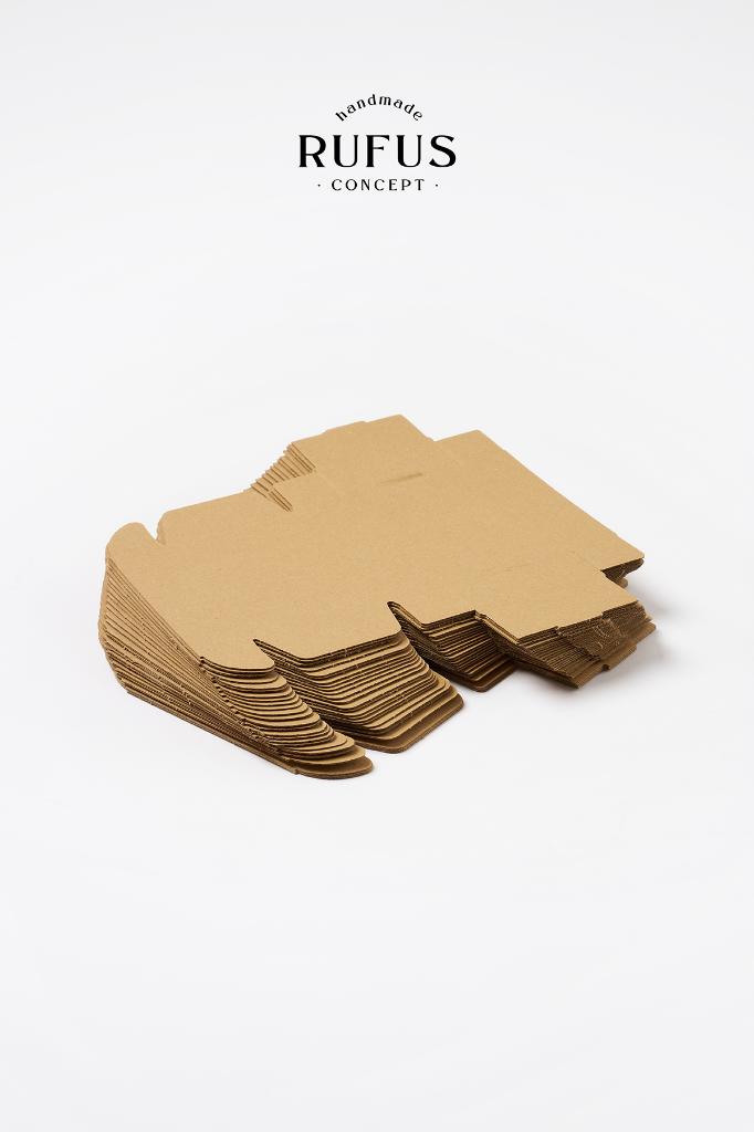 15X10x4cm Kilitli Kraft Kutu 25 Adet