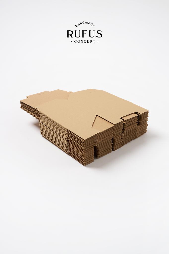 18X13x15,5cm Kilitli Kraft Kutu 25 Adet