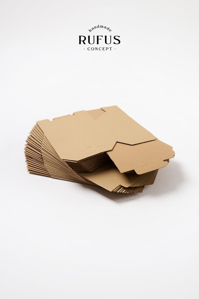 18X13x15,5cm Kilitli Kraft Kutu 25 Adet