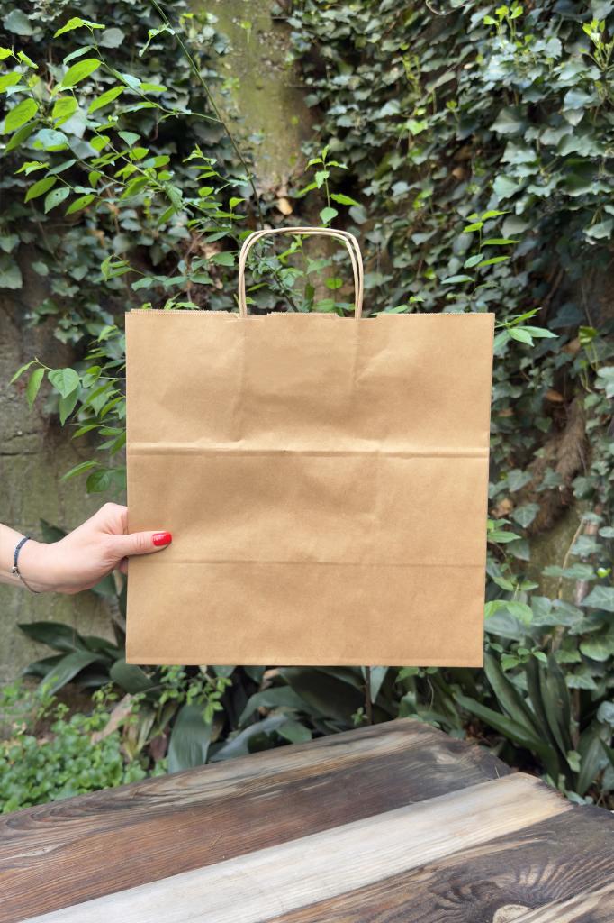 32X12x40cm Kraft Çanta 25 Adet