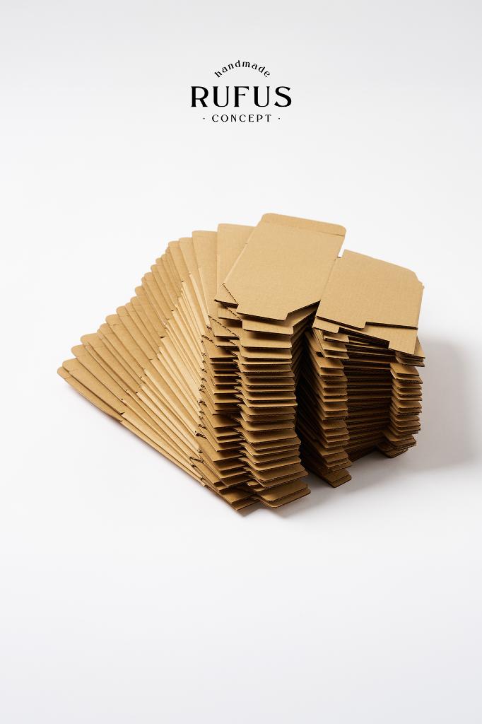 8,5X8,5X11,5cm Kilitli Kraft Kutu 25 Adet