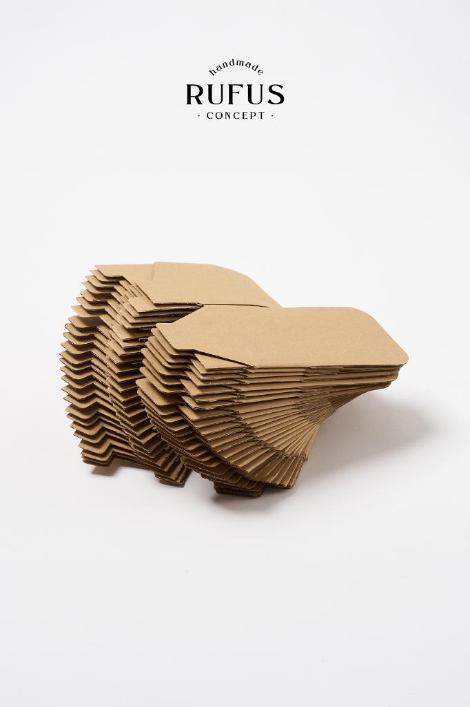 8X8x5cm Kilitli Kraft Kutu 25 Adet
