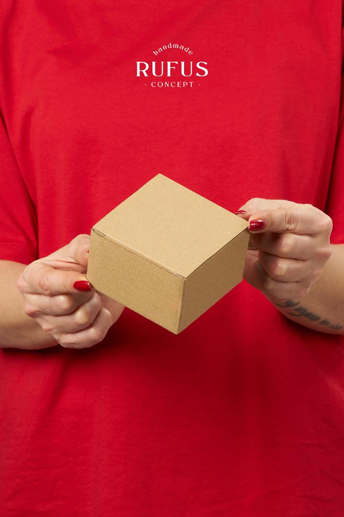 8X8x5cm Kilitli Kraft Kutu 25 Adet