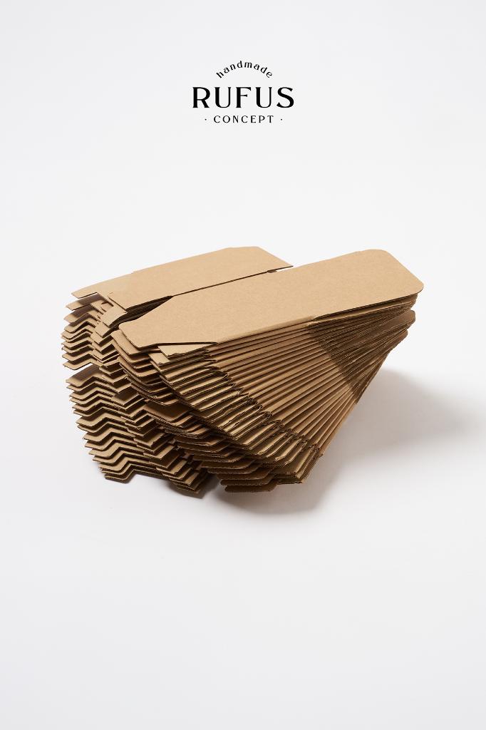 8X8x8cm Küp Kilitli Kraft Kutu 25 Adet