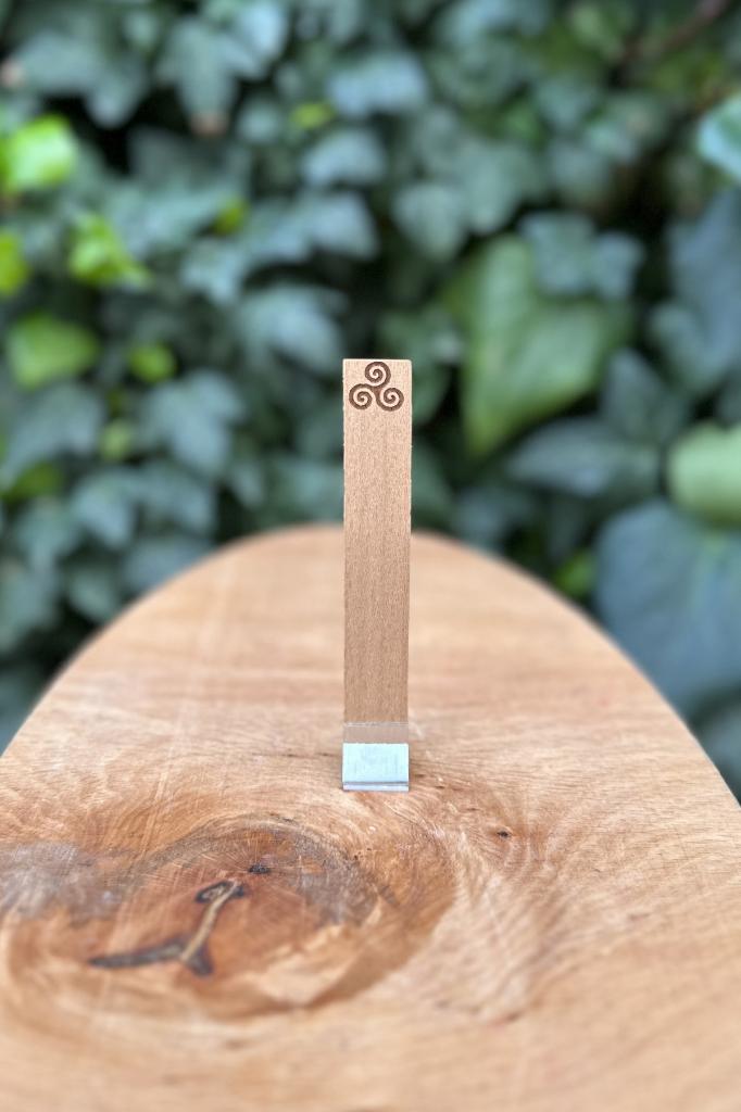 Ahşap Mum Fitili ve Yapışkanlı Fitil Sehpası 10 Adet (15x100x0,5mm) DÖNÜŞÜM