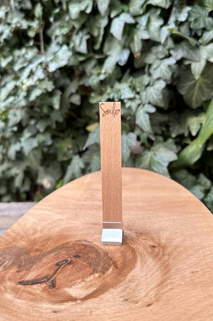Ahşap Mum Fitili ve Yapışkanlı Fitil Sehpası 10 Adet (15x100x0,5mm) SMİLE