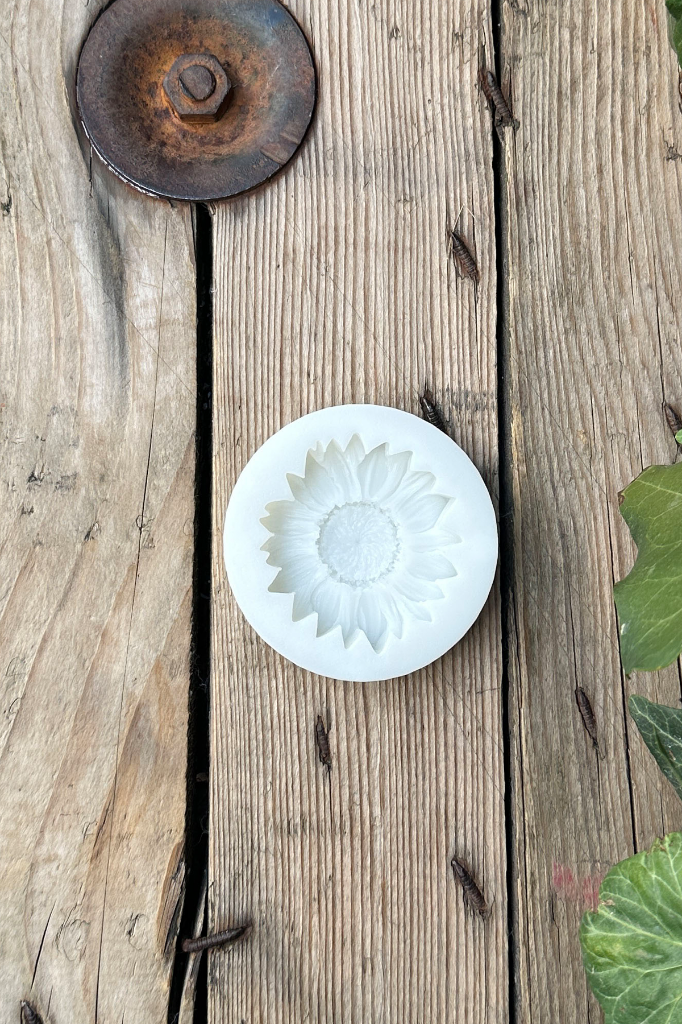 Ayçiçeği Tekli Silikon Mum Kalıbı