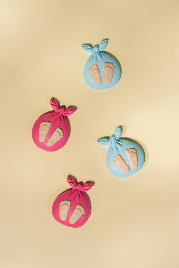 Baby Bag 4-Cavity Silicone Candle Mold