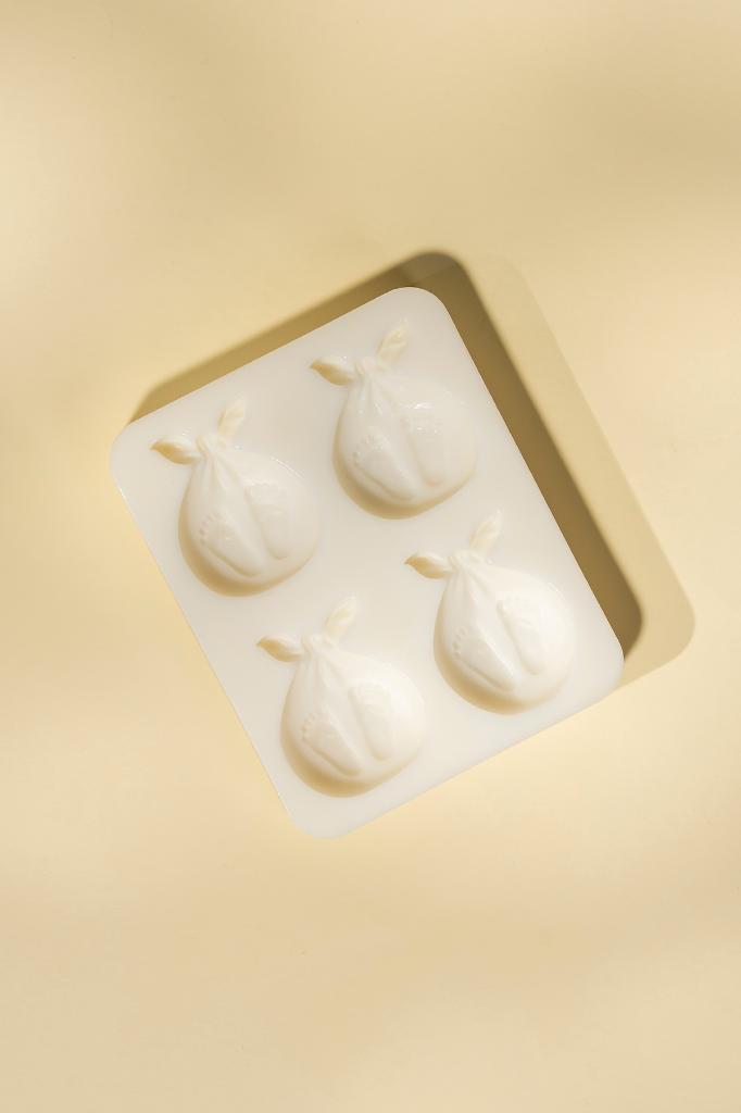 Baby Bag 4-Cavity Silicone Candle Mold