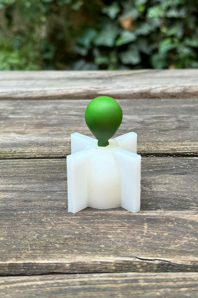 Balon Ellipse Kleine Größe Silikon-Kerzenform