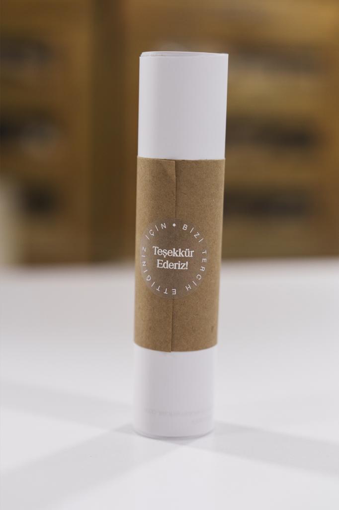Thank You for Choosing Us Round Clear Label 100 pcs