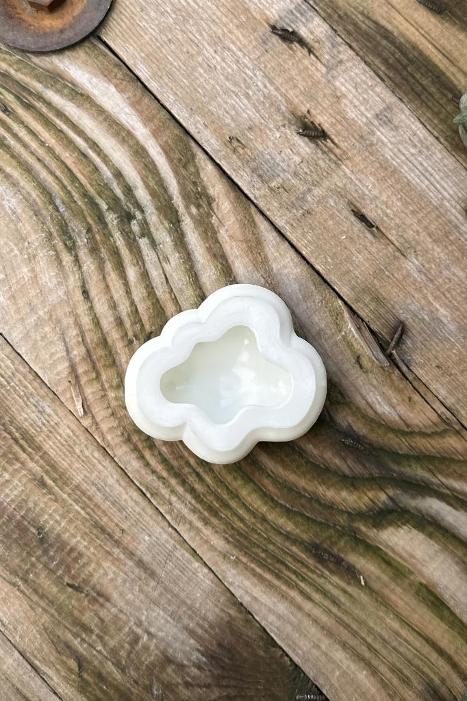 Bubble Bulut 3D Silikon Mum Kalıbı