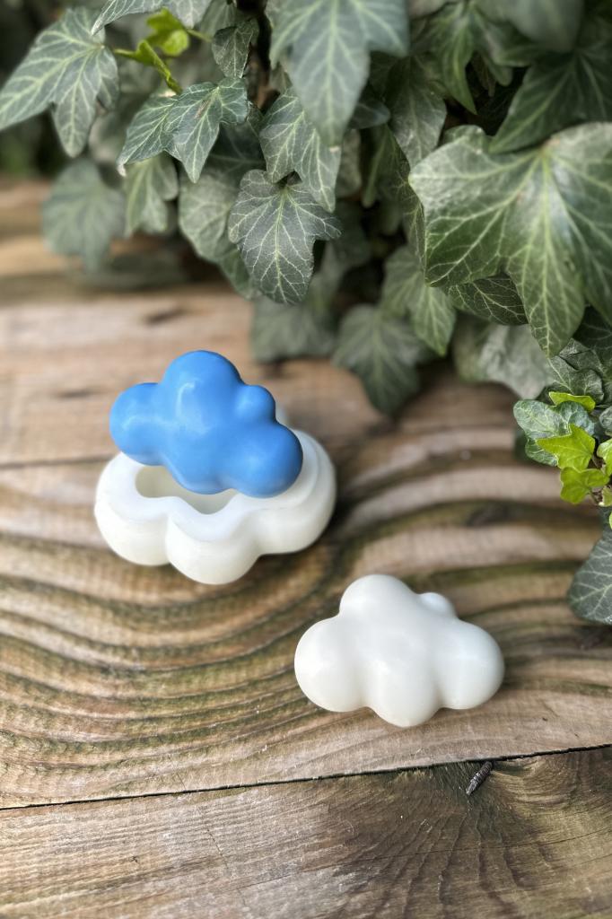 Bubble Bulut 3D Silikon Mum Kalıbı
