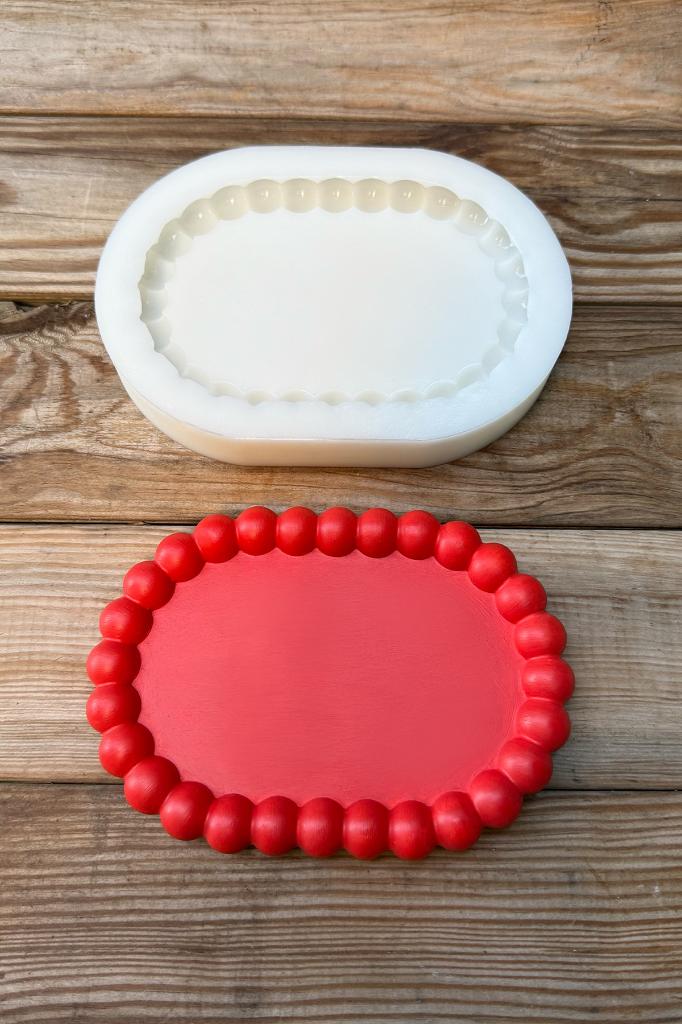 Bubble Elips Silikon Tepsi Kalıbı