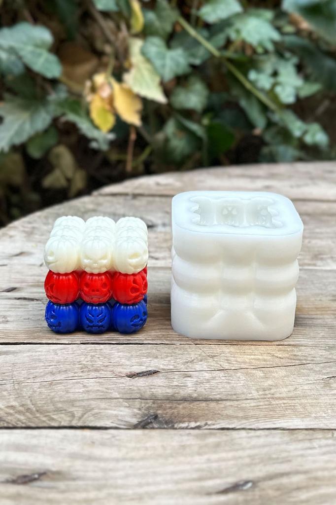 Bubble Kabak Silikon Mum Kalıbı