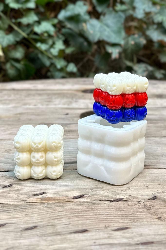 Bubble Kabak Silikon Mum Kalıbı
