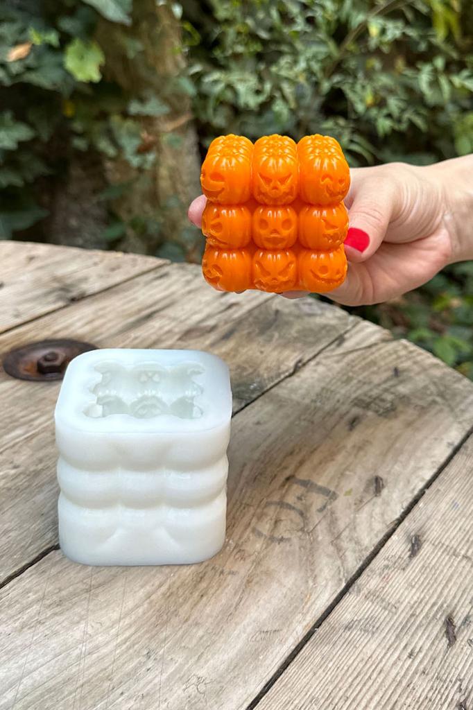 Bubble Kabak Silikon Mum Kalıbı