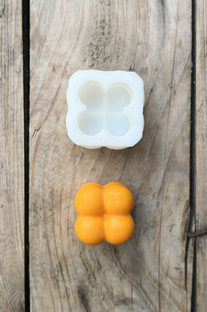 Bubble Küp Mini Silikon Mum Kalıbı