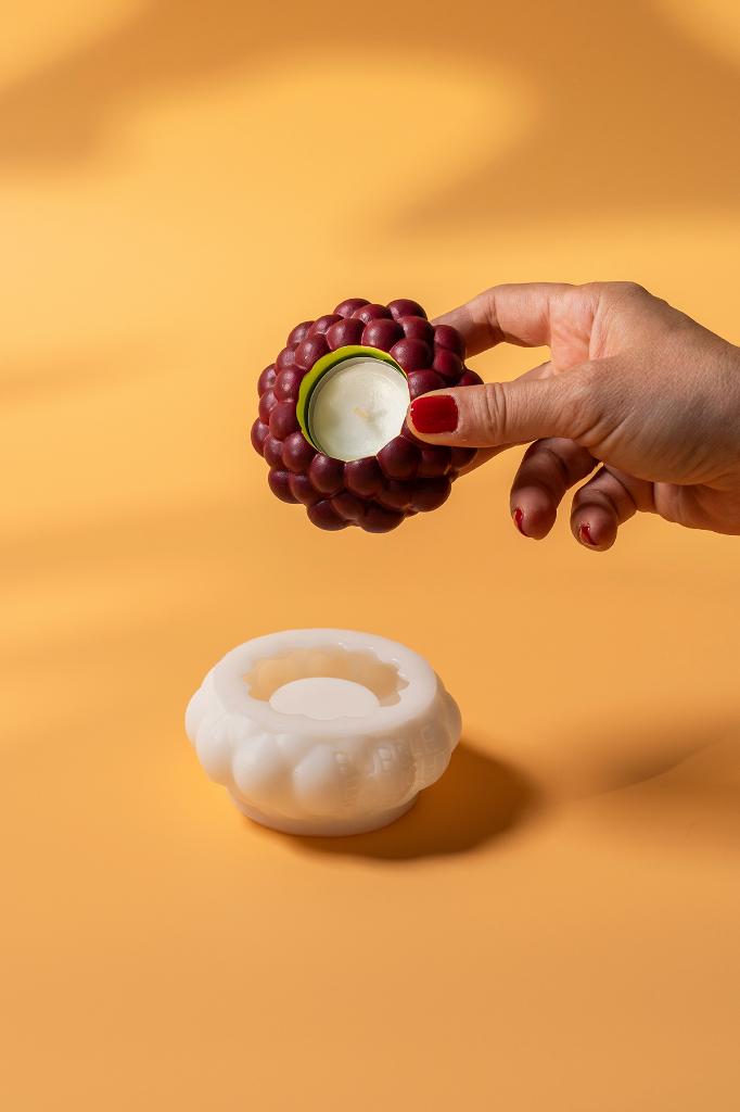 Bubble Tealight Silikon Mumluk Kalıbı