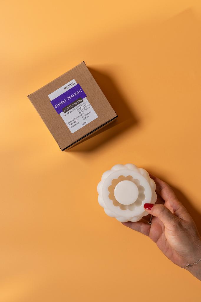Bubble Tealight Silikon Mumluk Kalıbı