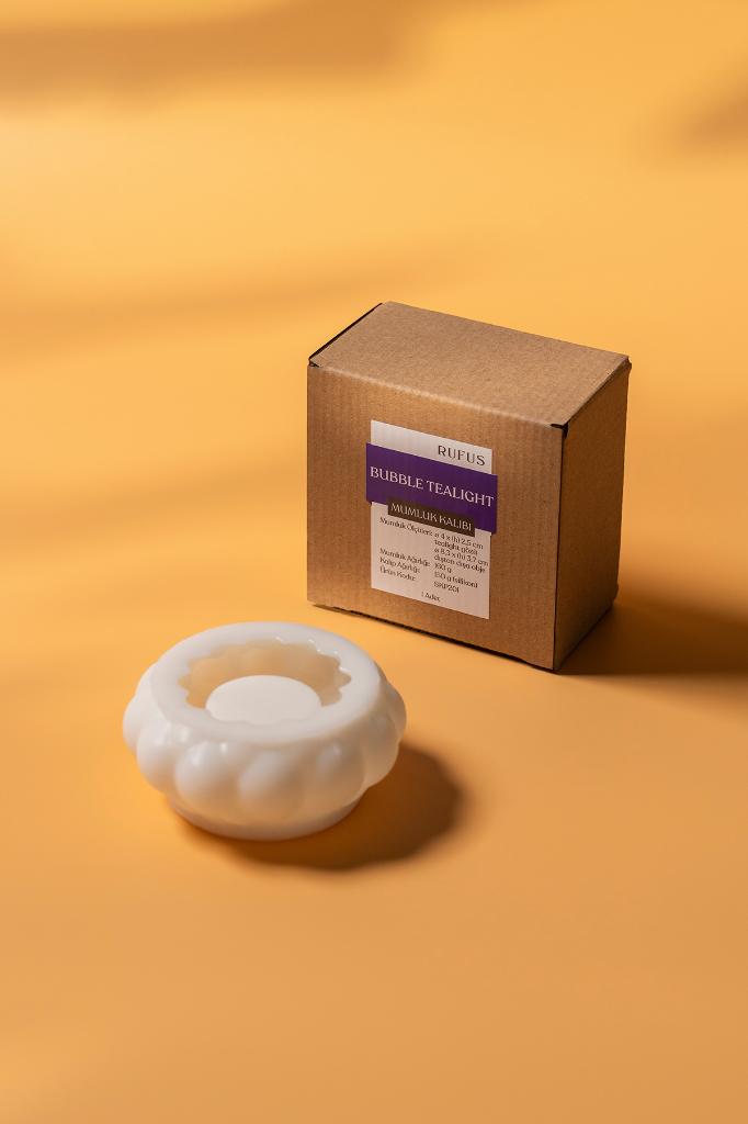 Bubble Tealight Silikon Mumluk Kalıbı
