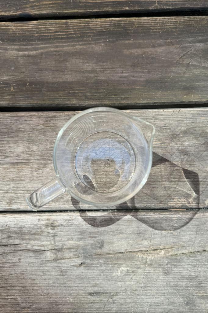 Glass Beher 350ml 8 cm Diameter X 10,5 cm H