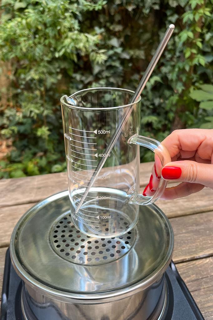 Cam Beher 500ml 8cm Çap X 14 cm H