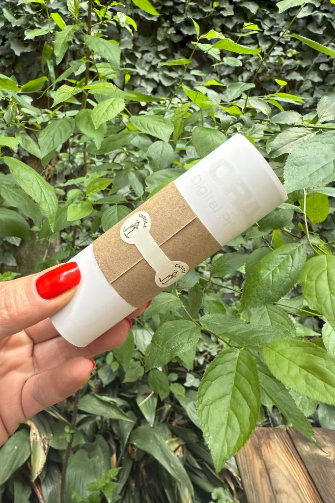 Candle Cream Cotton Wick Label 100 pcs