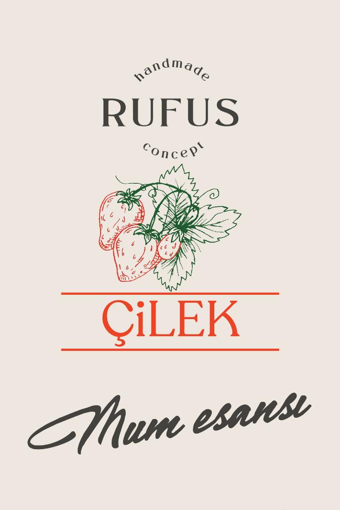 Çilek Mum Esansı 20ml