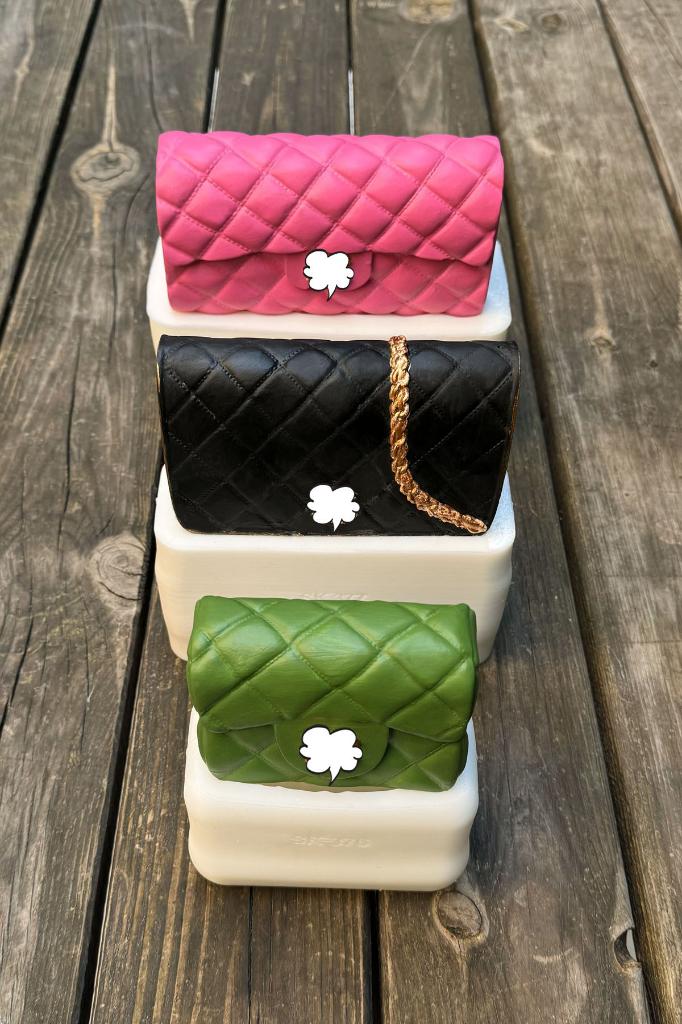 Clutch Çanta Üçlü Silikon Mum Kalıp Seti