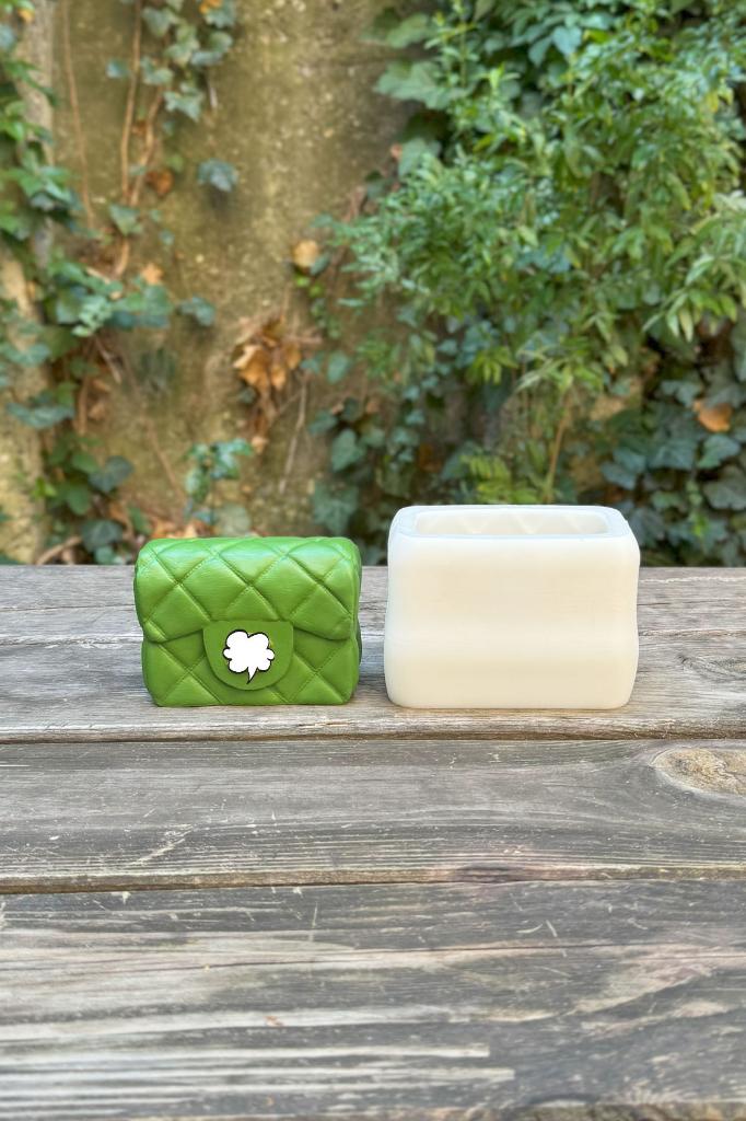 Clutch Bag Silicone Candle Mold