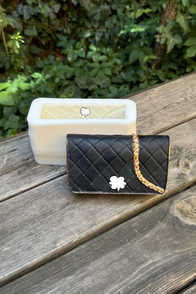 Clutch Çanta2 Silikon Mum Kalıbı