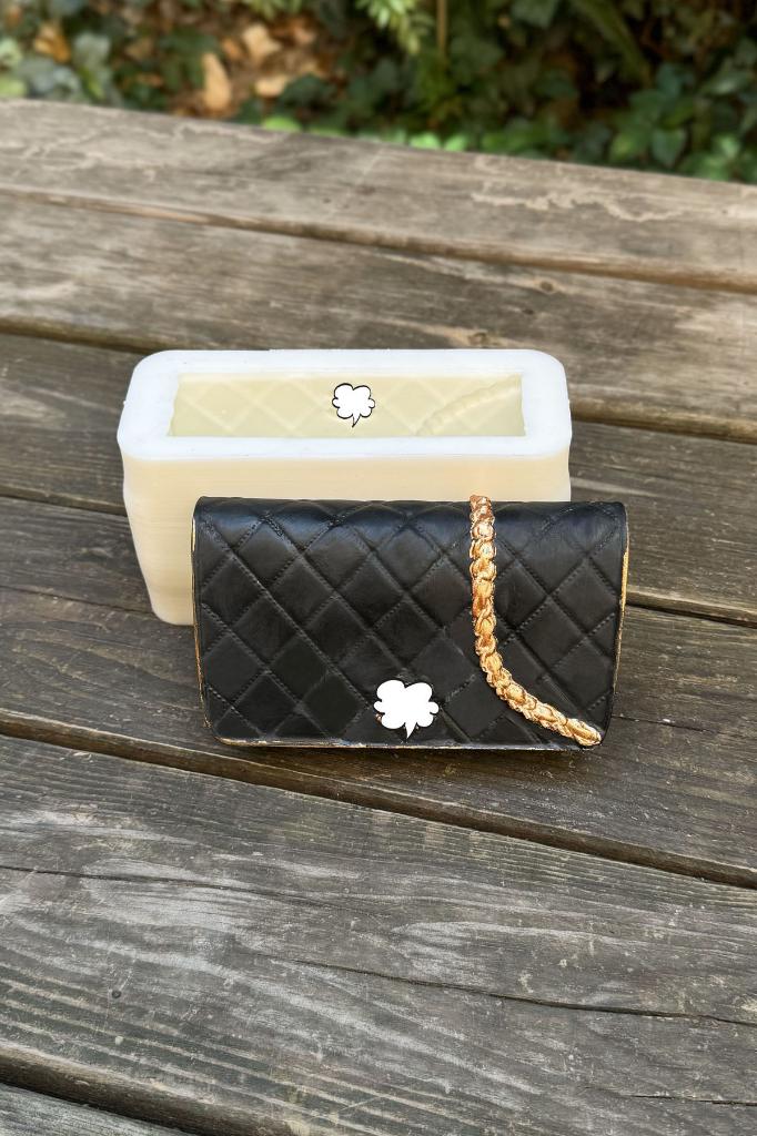 Clutch Çanta2 Silikon Mum Kalıbı