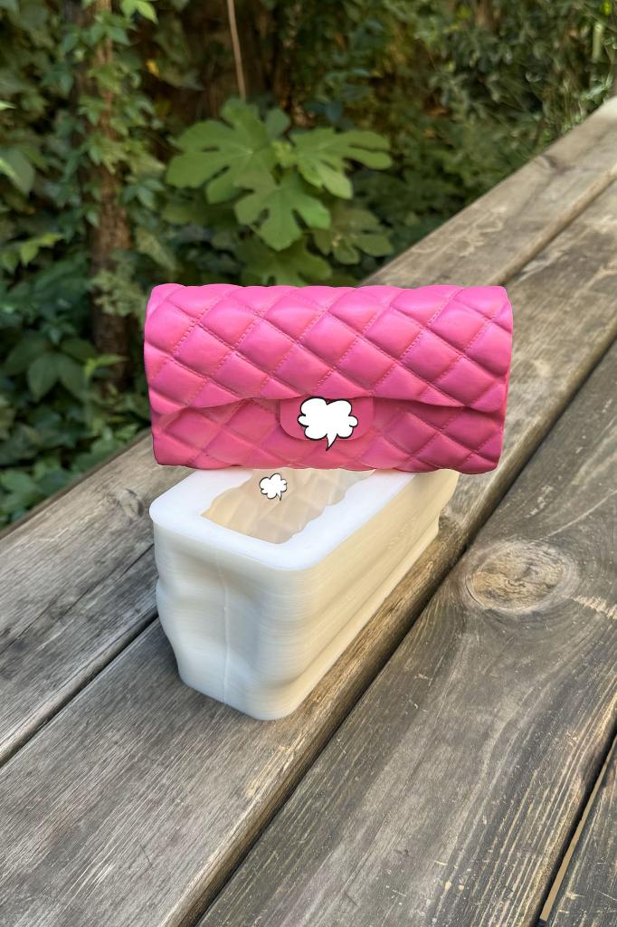 Clutch Çanta3 Silikon Mum Kalıbı