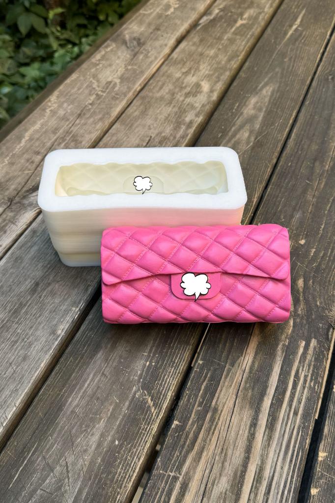 Clutch Çanta3 Silikon Mum Kalıbı