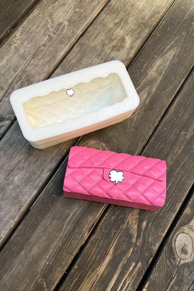 Clutch Çanta3 Silikon Mum Kalıbı