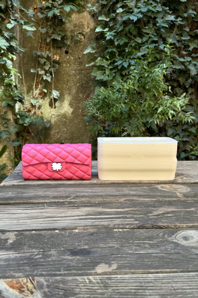 Clutch Çanta3 Silikon Mum Kalıbı
