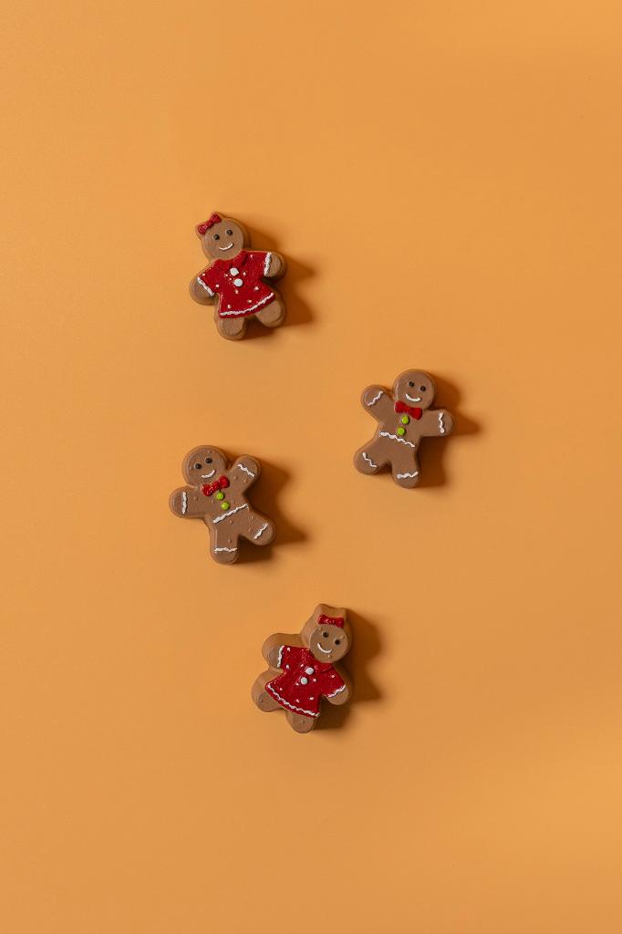 Cookie Mini Dörtlü Silikon Mum Kalıbı