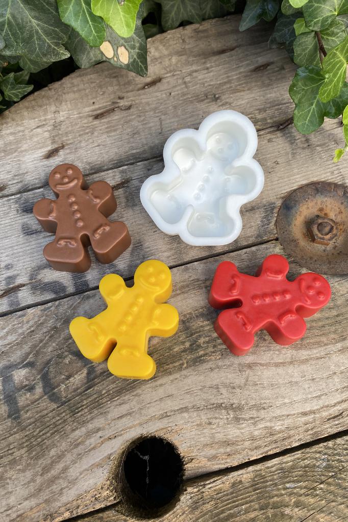 Cookie Tekli Silikon Mum Kalıbı