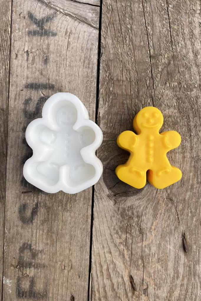 Cookie Tekli Silikon Mum Kalıbı