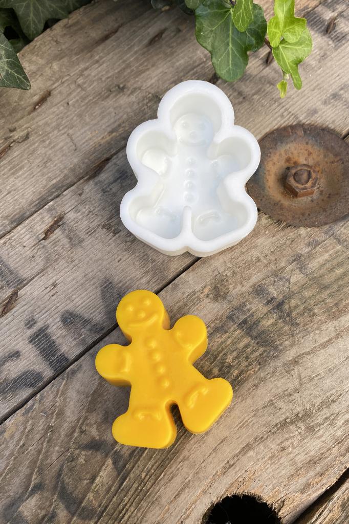 Cookie Tekli Silikon Mum Kalıbı