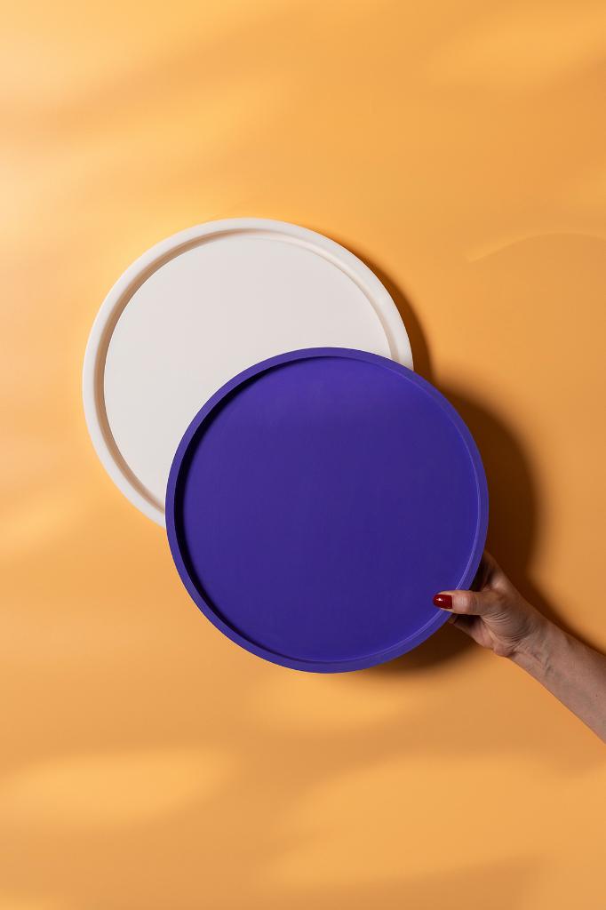 Dairesel 28cm Çap Silikon Tepsi Kalıbı