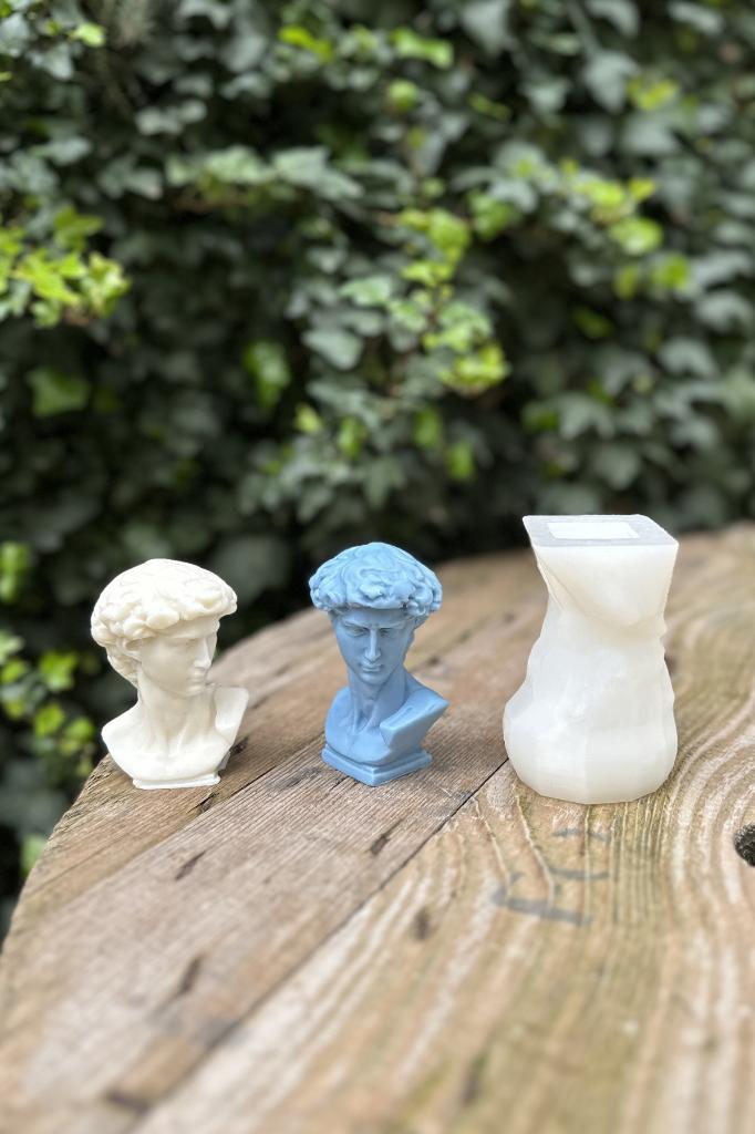Davud Silikon Mum Kalıbı