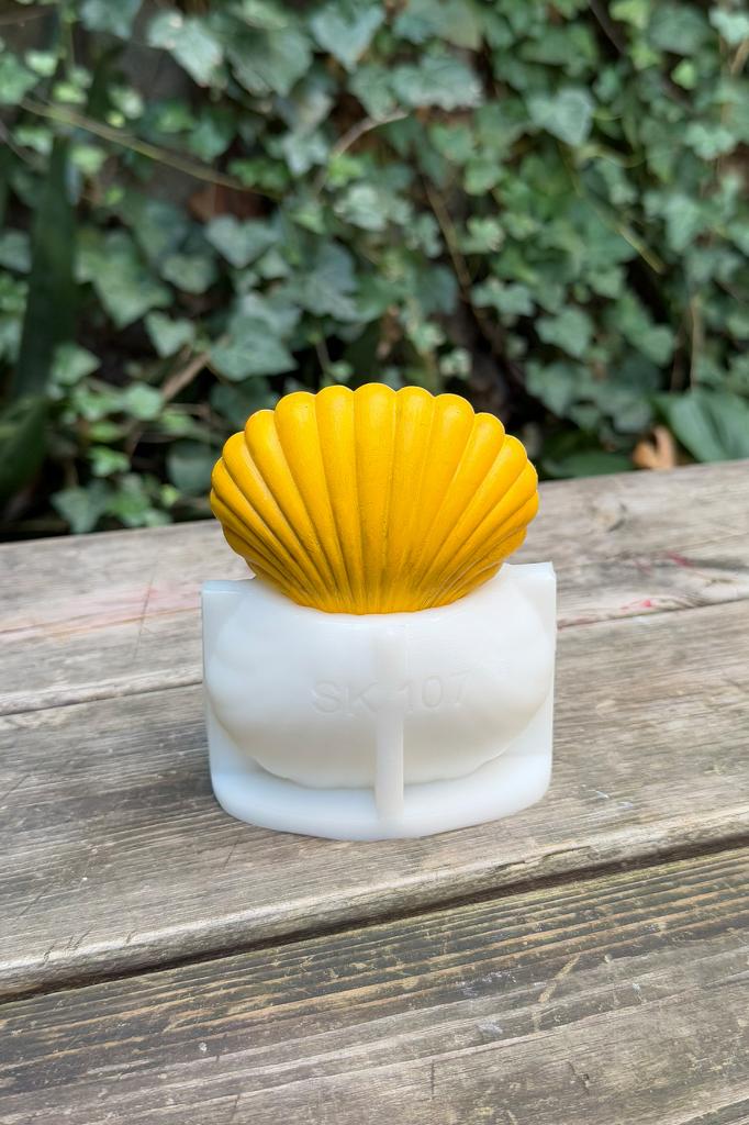 Deniz Kabuğu Büyük 3D Silikon Mum Kalıbı