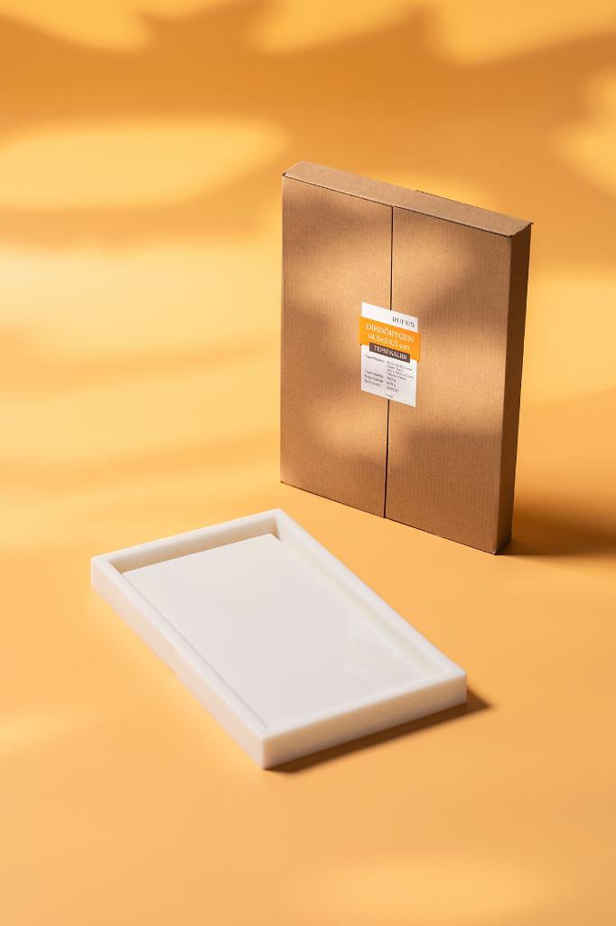 Dikdörtgen 14,5X24,5cm Silikon Tepsi Kalıbı
