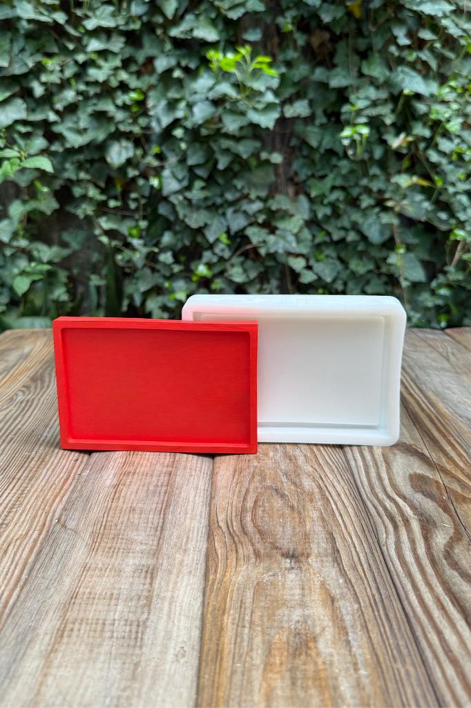 Dikdörtgen Model 1 Silikon Tepsi Kalıbı