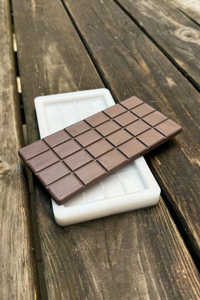 Dikdörtgen Tablet Çikolata Silikon Mum Kalıbı